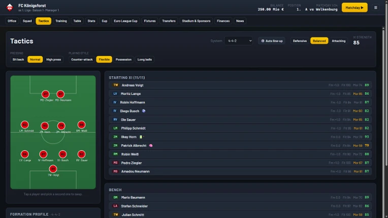 HALFTIME Manager Image
