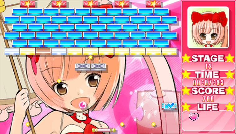 Hello Kitty to Issho: Block Crash 1 2 3 screenshot