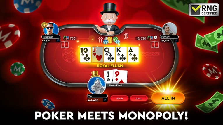 MONOPOLY Poker screenshot
