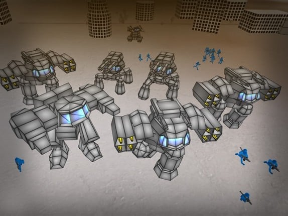 Stickman Mech War Simulator screenshot