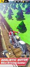 Stunt Bike Rider Motorcycle 3D Image