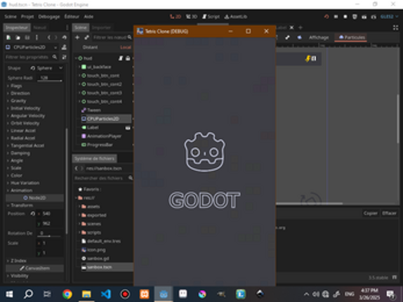 Tetris Clone in Godot Image