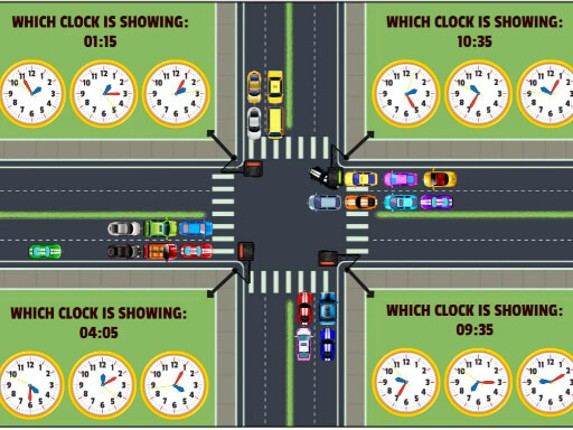 Traffic Control Time Game Cover