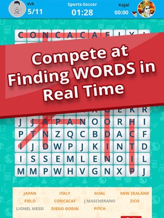 Word Search Multiplayer - Trends and Titbits Image