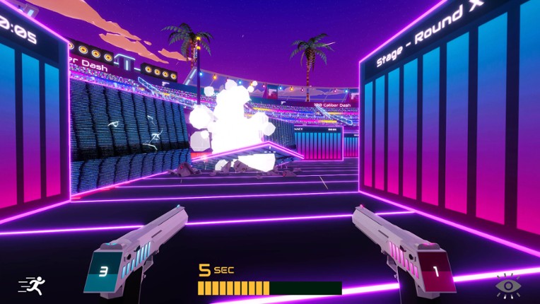 100 Caliber Dash screenshot