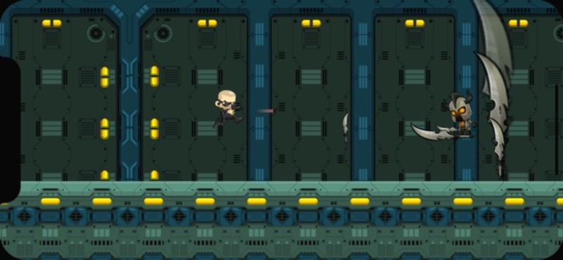 Aliens 2D: Run &amp; Gun screenshot