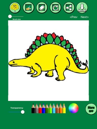 Animals & Birds Coloring book screenshot