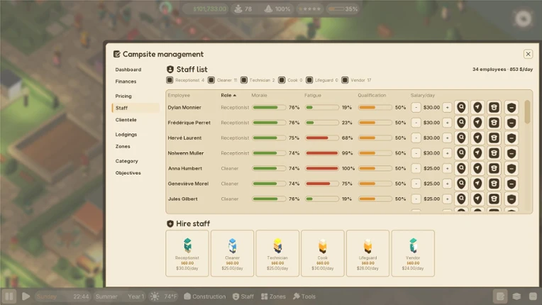 Camping Keeper screenshot
