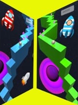 Classic ZigZag - Endless Runner Space Wall Ball Image