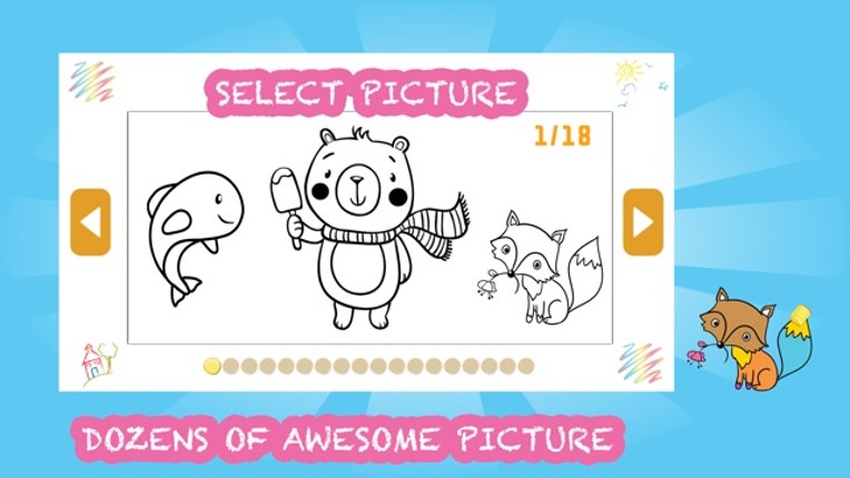 Coloring Book - Kids Paint screenshot