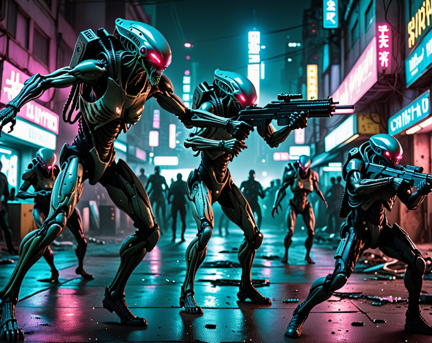 Games like Cybercity Invasion
