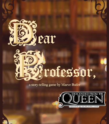 Dear Professor, Game Cover