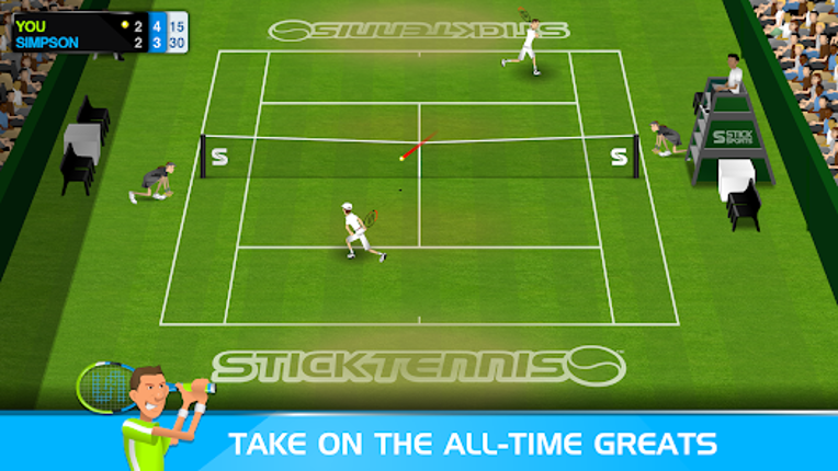 Stick Tennis screenshot