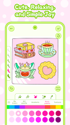 Simple Art: Coloring Book ASMR screenshot