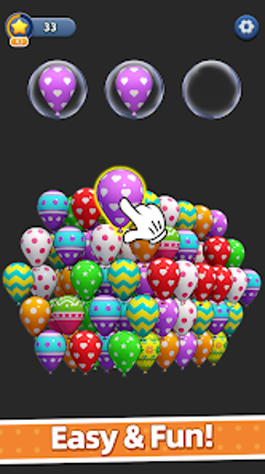 Balloon Triple Match: Match 3D screenshot