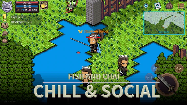 Rising Clans MMORPG: Soul like screenshot