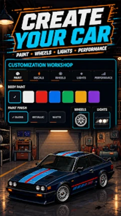 Craft Car: Pixel Street Racing Image