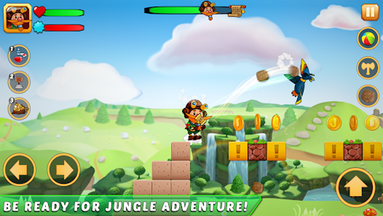Jake Adventure Time-Jungle Run screenshot