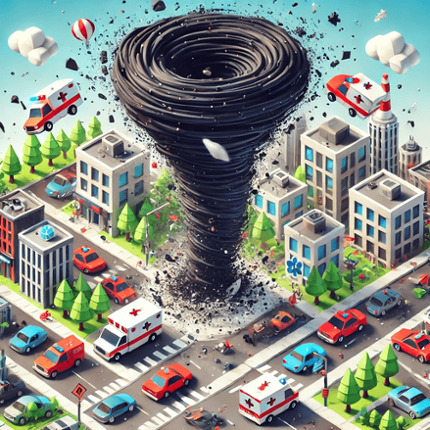 Holein Tornado io eating game Image