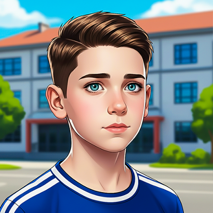 School Stealth Escape Run Game Image