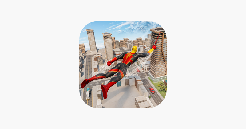 Incredible City Rope Superhero Image