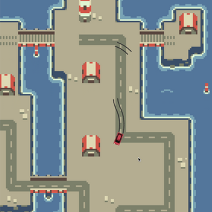 Island, racer - Intro to Game Engine wk1 screenshot