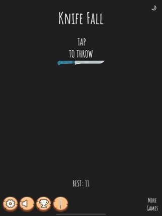 Knife Fall: Precision game screenshot