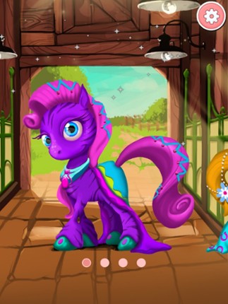 Pony &amp; unicorn dressup game - dress up free screenshot