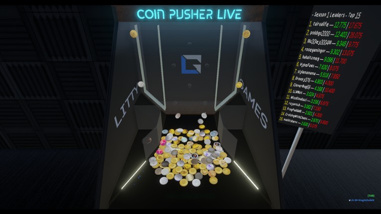 Coin Pusher Live screenshot