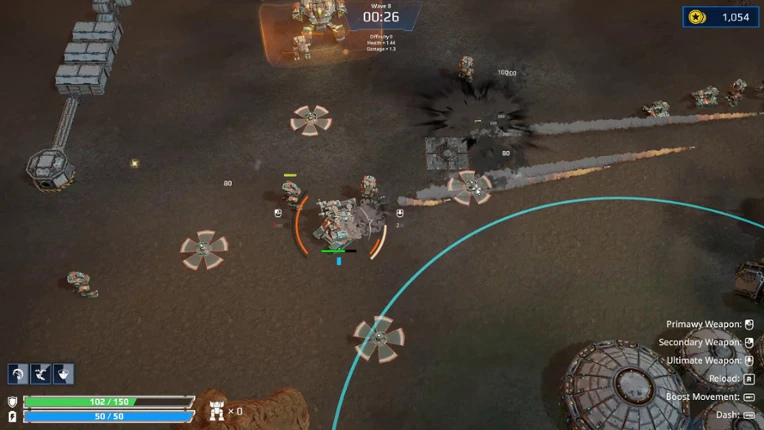STEEL VANGUARD:Project ARES screenshot