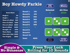 Stress Free Farkle Dice Game Image