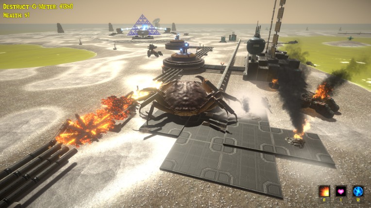 The Giant Crab in Space screenshot