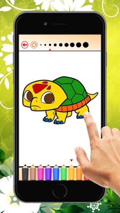 The Turtle Coloring Book for children: Learn to color and draw sea turtle and more screenshot