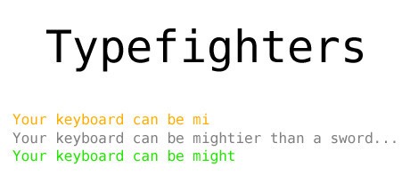 Games like Typefighters