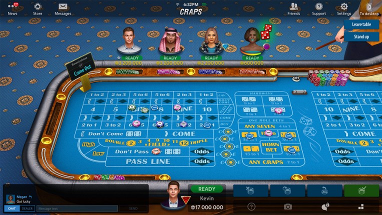 Vegas Craps by Pokerist screenshot