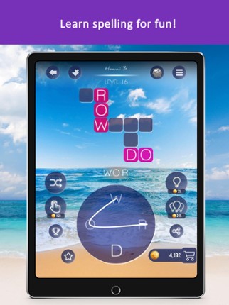 Word Beach: Fun Spelling Games screenshot