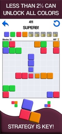 Color Blocks, Wooduko screenshot