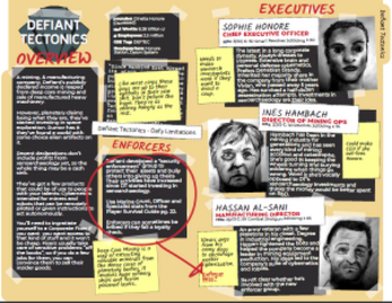 Defiant Tectonics - Corporate Dossier screenshot