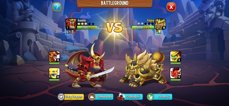 Dragon City: Battle Adventure! screenshot