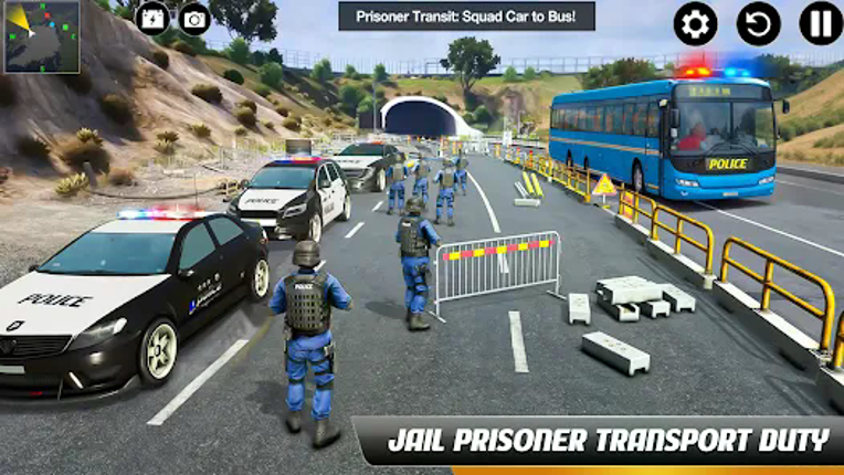 Police Bus Simulator Bus Games screenshot