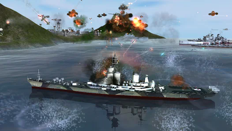 WARSHIP BATTLE:3D World War II screenshot