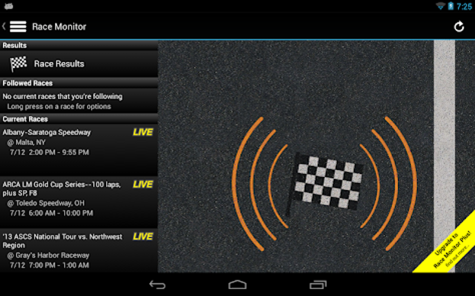 Race Monitor screenshot