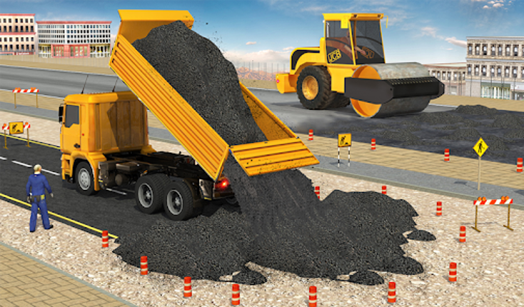 Highway Construction Games 3d screenshot