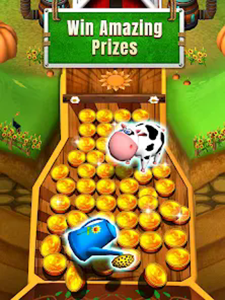 Farm Flowers Coin Party Dozer screenshot