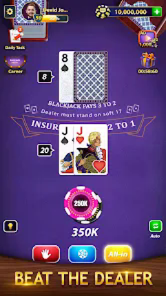 BlackJack by Murka: 21 Classic screenshot