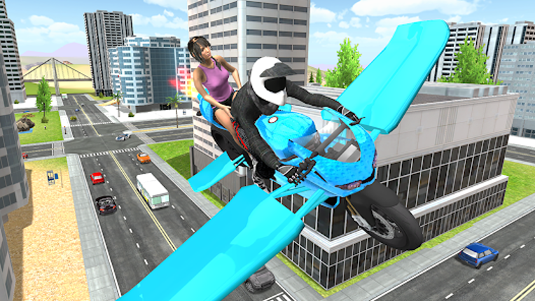 Flying Motorbike Simulator screenshot
