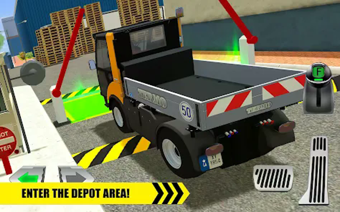 Truck Driver Depot Parking Sim screenshot