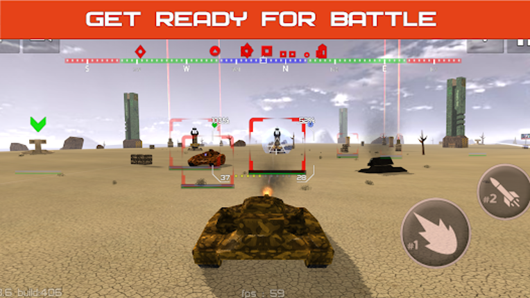 Tank Combat：Offline Battlezone Image