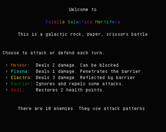 Batalla Galactica Mortifera Image