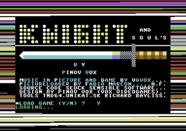 KNIGHT & SOULS  C64 Image